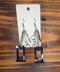 Killing time earrings